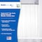 Kenney Mfg Twist & Fit No Tools Spring Tension Shower Curtain Rod, 42-72in, Silver KN609L/13V1 - alternate 5